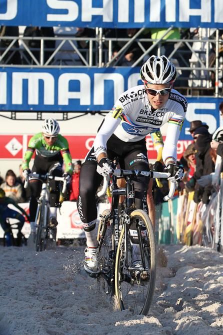 Niels Albert in the sand
