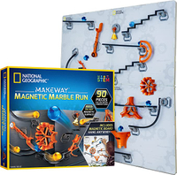 NATIONAL GEOGRAPHIC Magnetic Marble Run | Was $69.99, Now $55.99 on Amazon