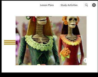 Well-Organized Resource Offers Lesson Plans & Interactives for Humanities