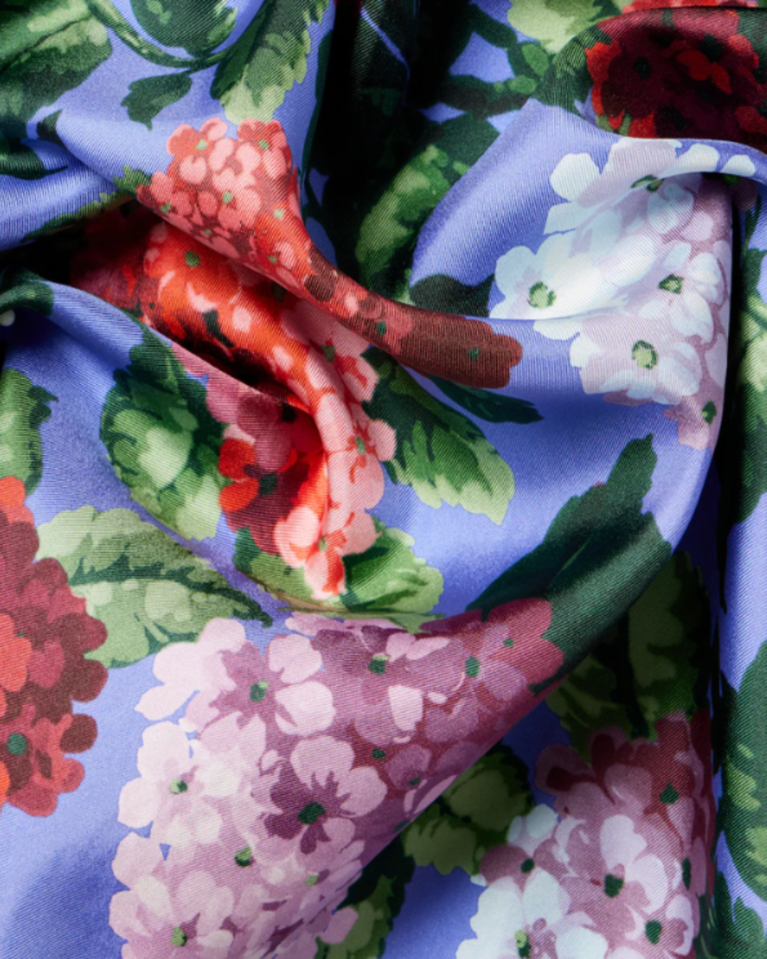 Carolina Herrera, Floral silk twill scarf
