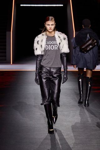 Dior A/W 2025 runway show at Paris Fashion Week A/W 2025