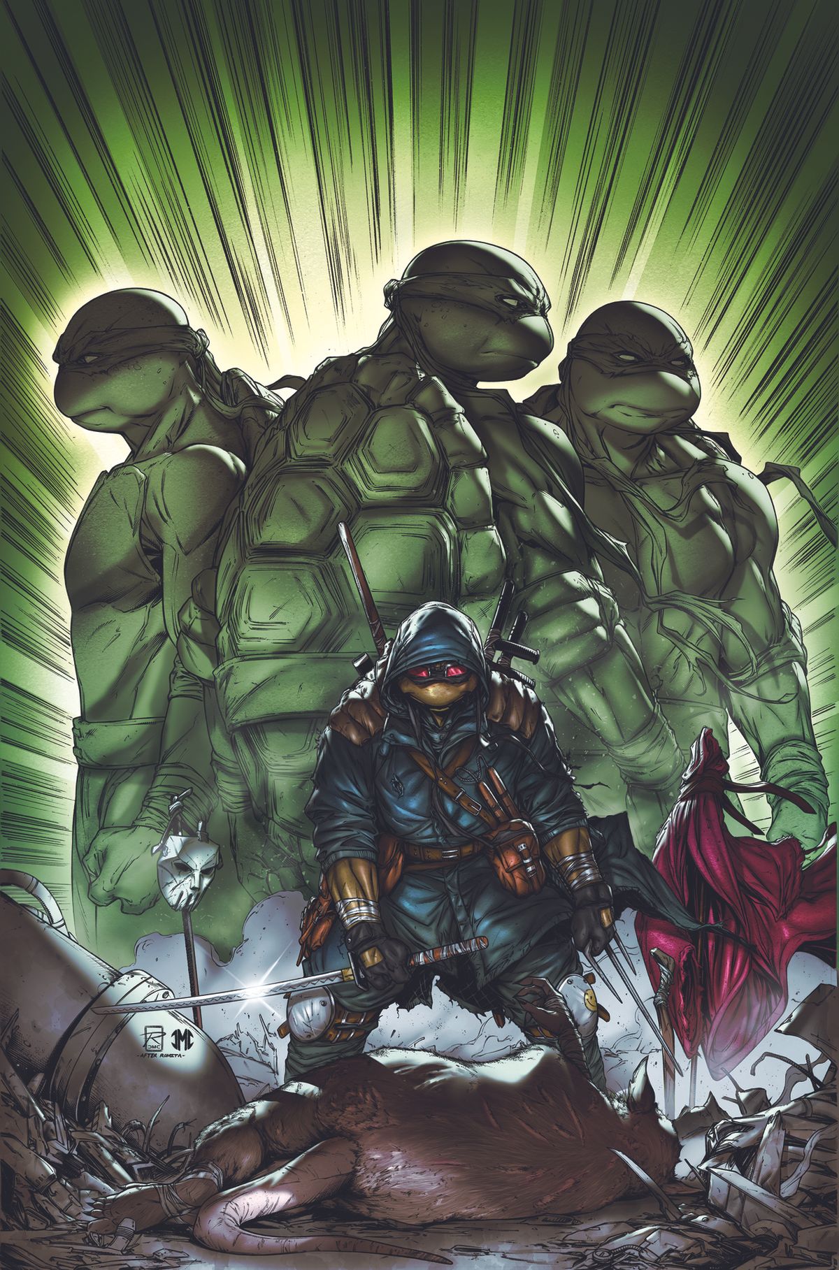 TMNT: The Last Ronin #1 cover