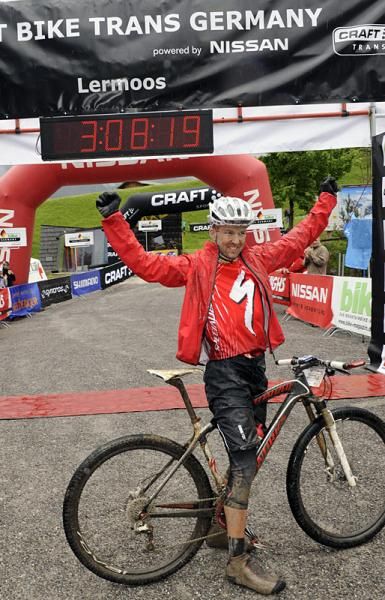 Stage one winner Christoph Sauser (Specialized Factory Racing).