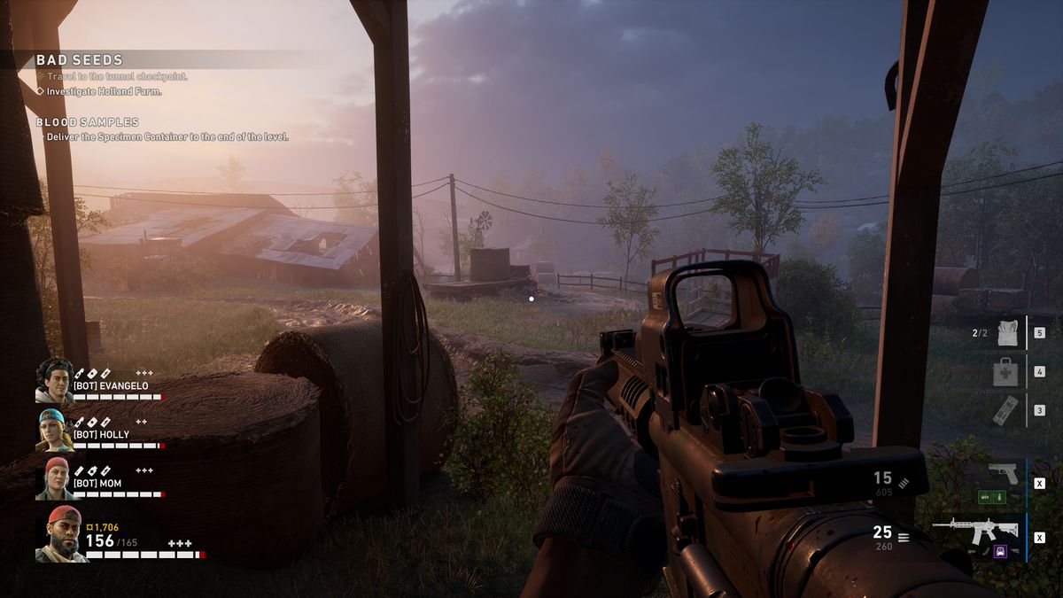 Back 4 Blood settings image quality comparison screenshots