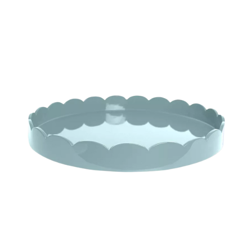 Scallop Lacquered Tray 40cm