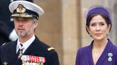  Crown Princess Mary of Denmark and Crown Prince Frederik of Denmark at Westminster Abbey during the Coronation of King Charles III and Queen Camilla on May 6, 2023 in London, England. The Coronation of Charles III and his wife, Camilla, as King and Queen of the United Kingdom of Great Britain and Northern Ireland, and the other Commonwealth realms takes place at Westminster Abbey today. Charles acceded to the throne on 8 September 2022, upon the death of his mother, Elizabeth II. 