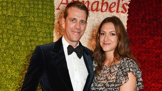 Ben Elliot and Mary-Clare Winwood attend a VIP preview of the new site for Annabel's