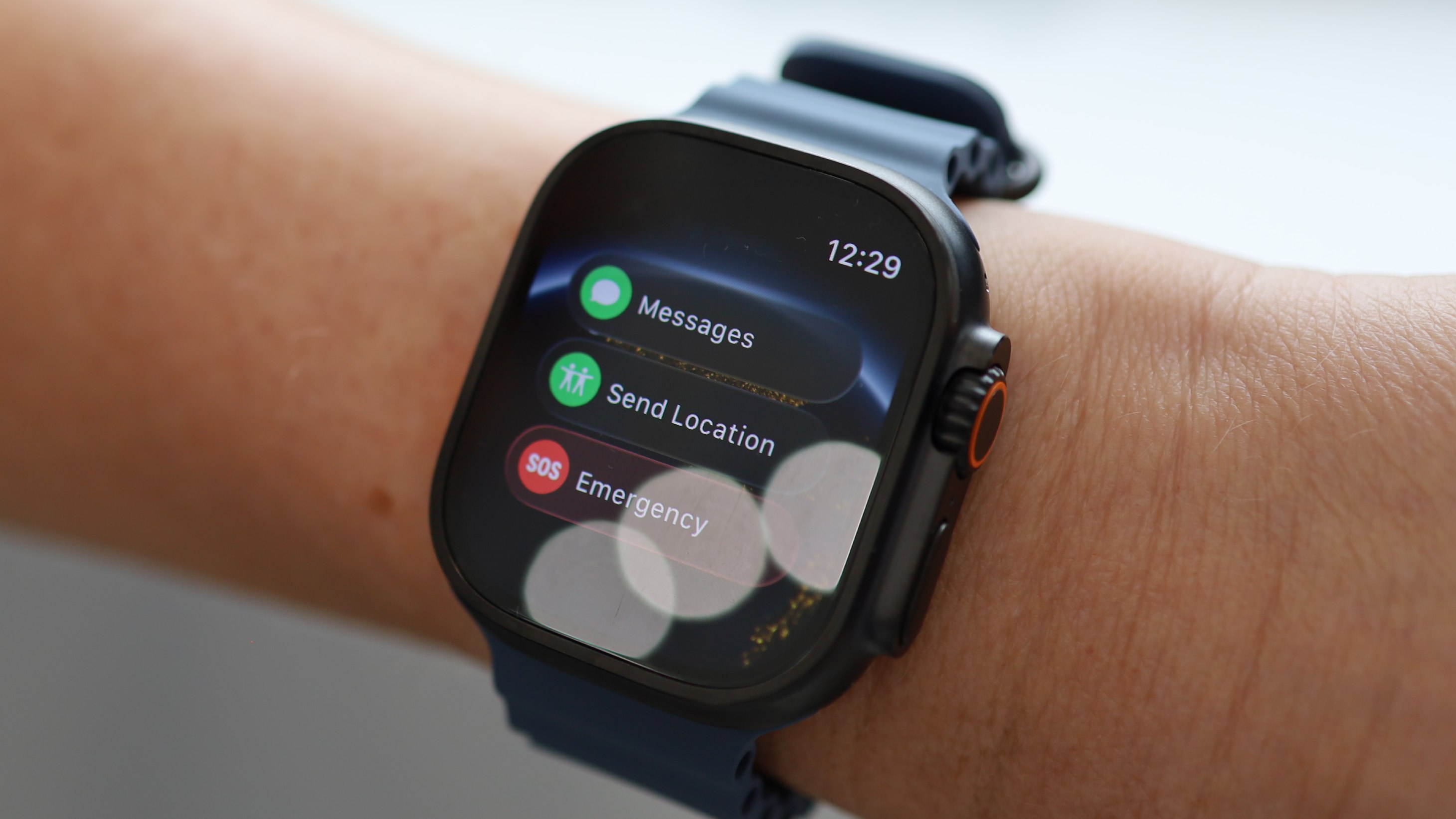 Apple Watch Ultra 3 on wrist
