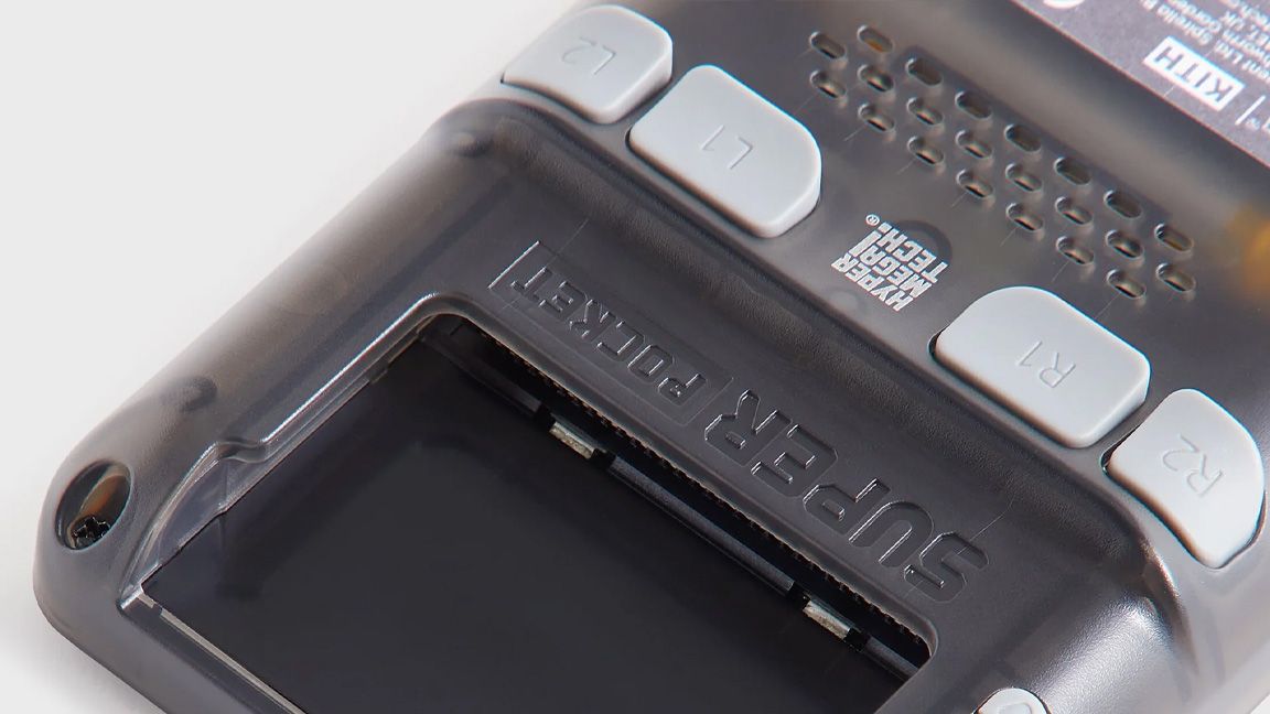 Kith Capcom Evercade console, a gret transparent handheld retro console