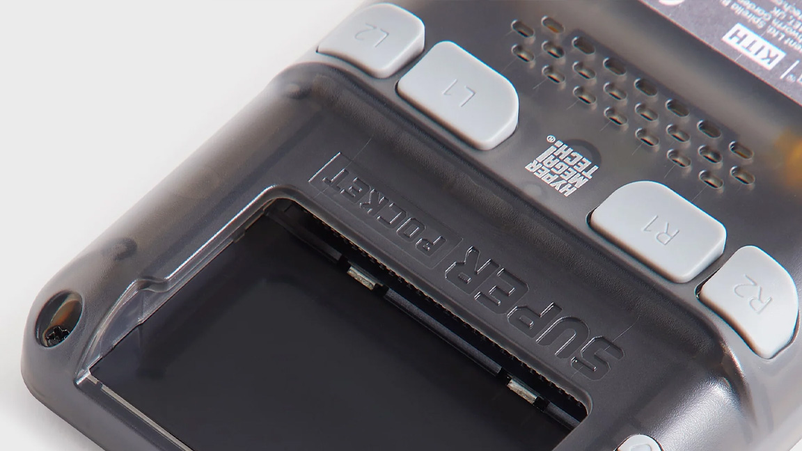 Kith Capcom Evercade console, a gret transparent handheld retro console