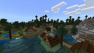 Minecraft taiga village