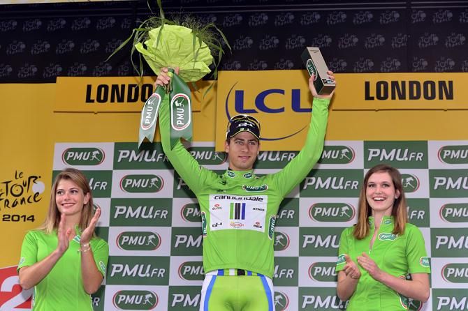 Peter Sagan (Cannondale) extended his lead in the green jersey competition