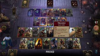 gwent rogue mage card battle