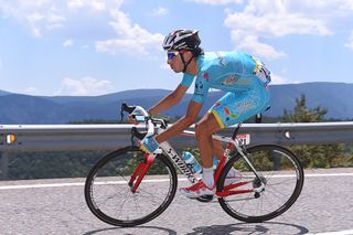 Fabio Aru in action during stage 9 of the Tour de France