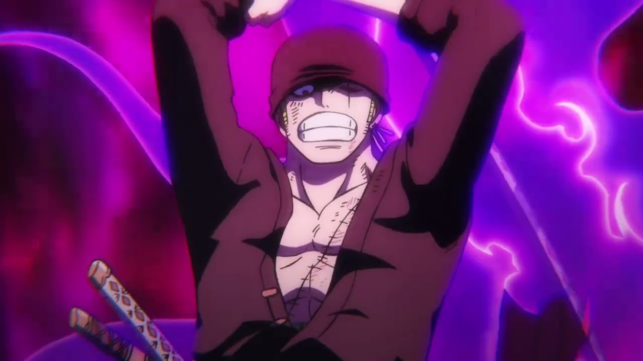 Zoro uit One Piece Episode 1017