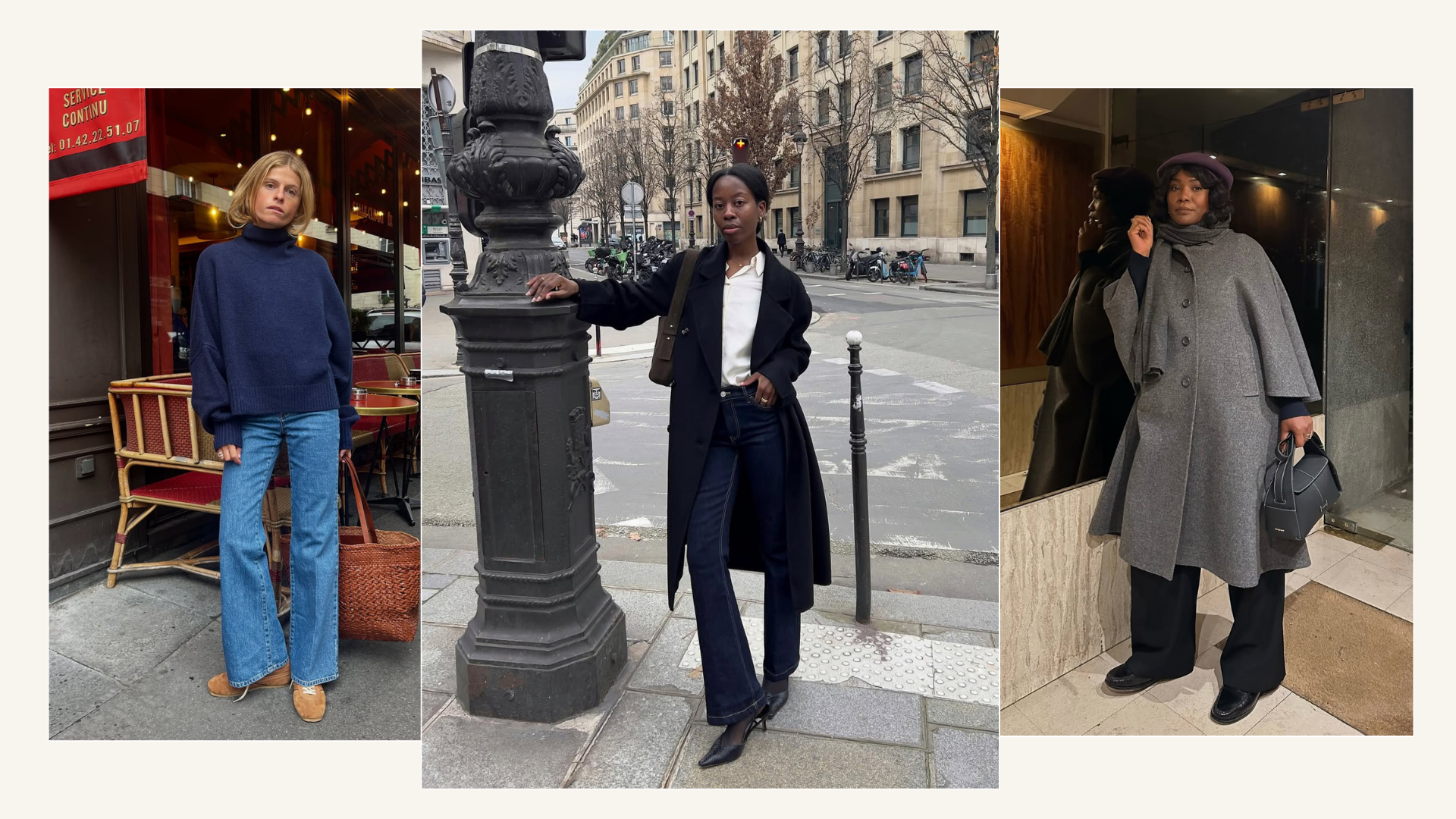 5 Elegant, Throw-On Pieces You'll Find in a French Woman's Winter Capsule Wardrobe