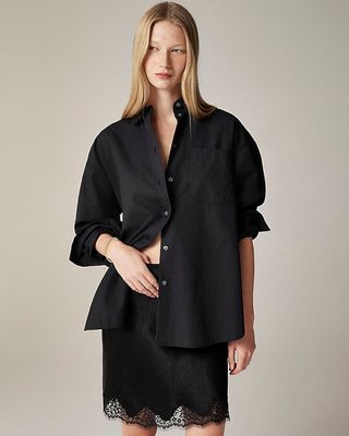 Étienne Oversized Shirt in Lightweight Oxford