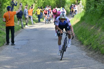 Remco Evenepoel at the 2022 Liege-Bastogne-Liege