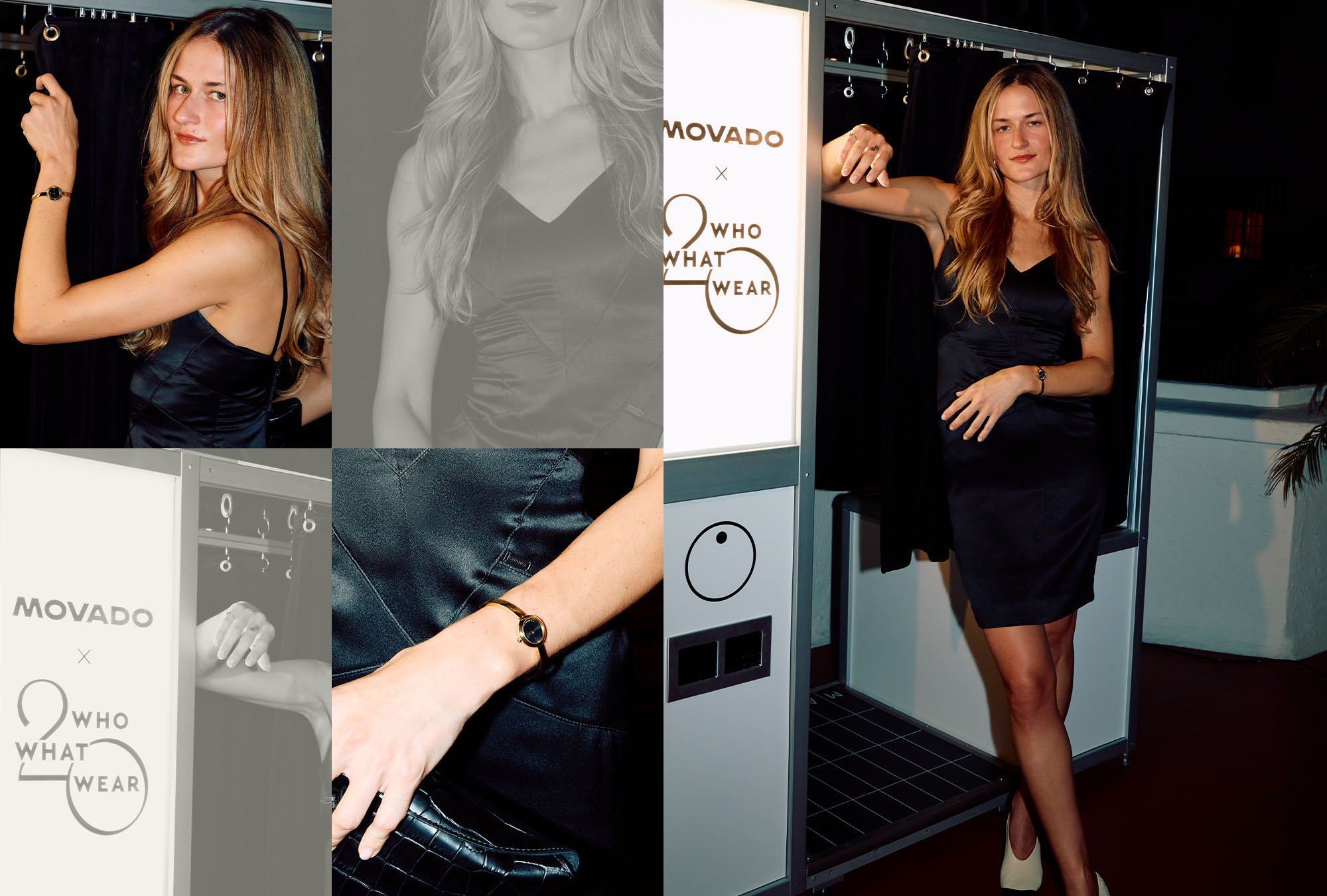 www20 party attendees wearing movado museum bangle