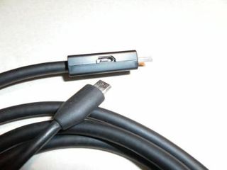 Power cable input slot