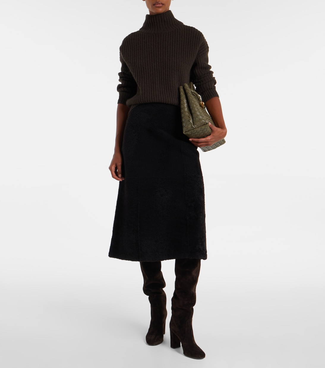 Julina Cashmere Turtleneck Sweater
