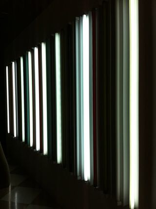 Robert Irwin's 'Green River' light installation