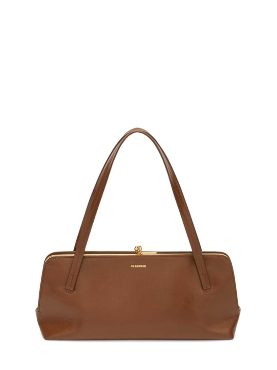 Small Goji Leather Shoulder Bag - Jil Sander - Women | Luisaviaroma