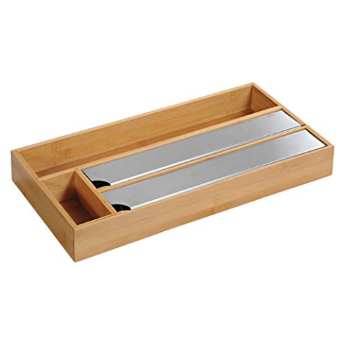 Kesper 58041 13 Drawer Foil Dispenser, Brown, 42 X 19 X 5.4 Cm
