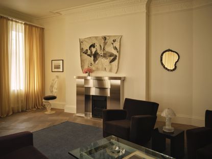 hazy London apartment