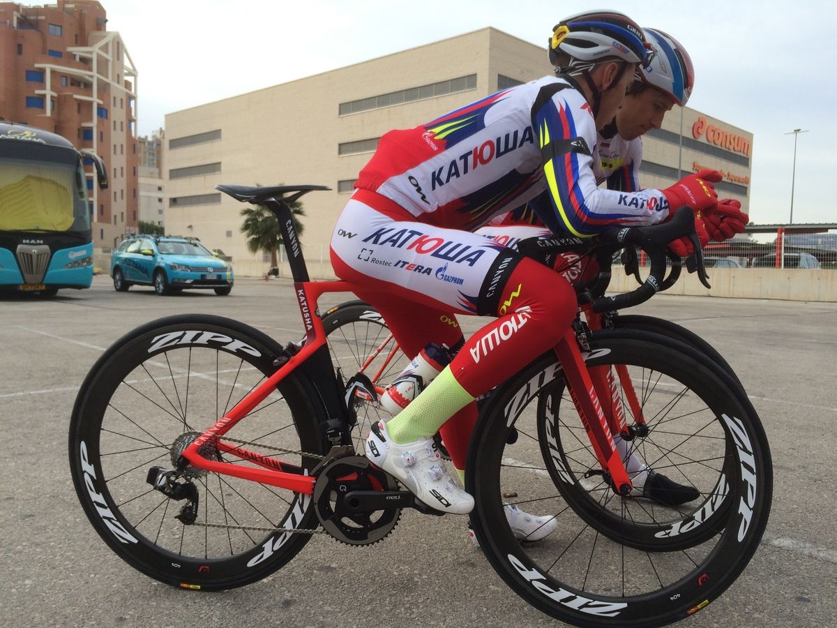 Katusha will also be rolling on Zipp Wheels from next season