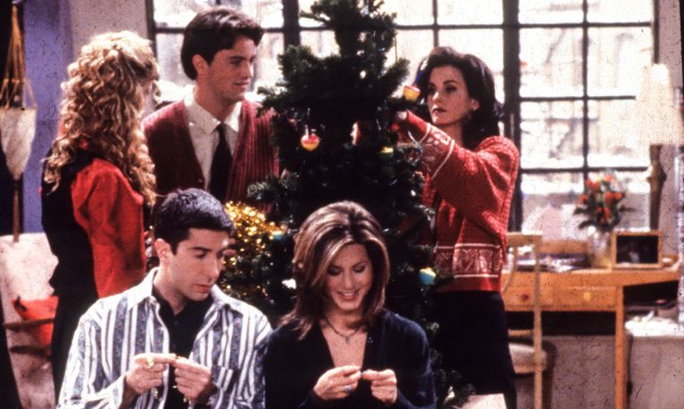 Friends still 1994, Friends ornaments on a tree