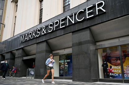 A Marks and Spencers outlet in Glasgow