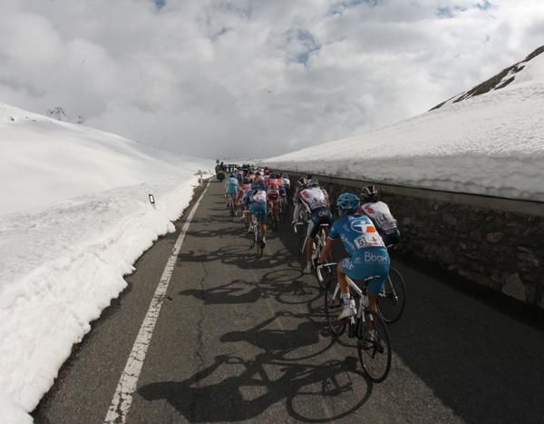 The Gavia is one of the most iconic climbs in cycling