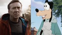 Nic Cage starring in RLJE films' "Arcadian," Goofy in 'An Extremely Goofy Movie." 