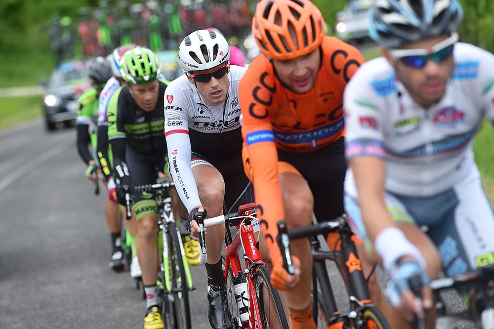 Kristof Vandewalle (Trek Factory Racing) in the day's move