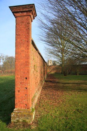 ickworth garden wall