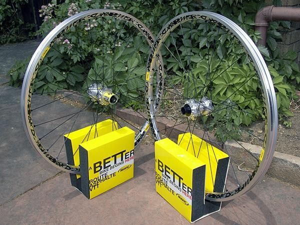 Mavic's burly Deemax wheels drop up to 500g per pair from last year, depending on the configuration.
