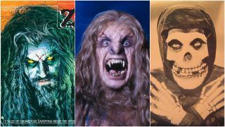 Ozzy Osbourne dressed as a werewolf