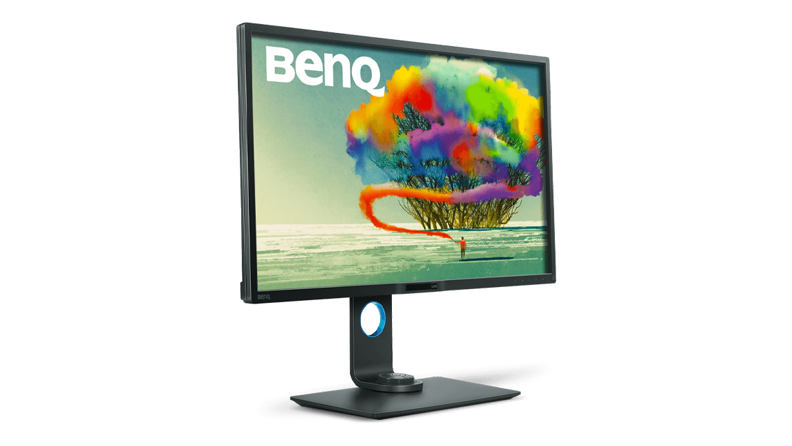 BenQ PD3200U på hvid baggrund