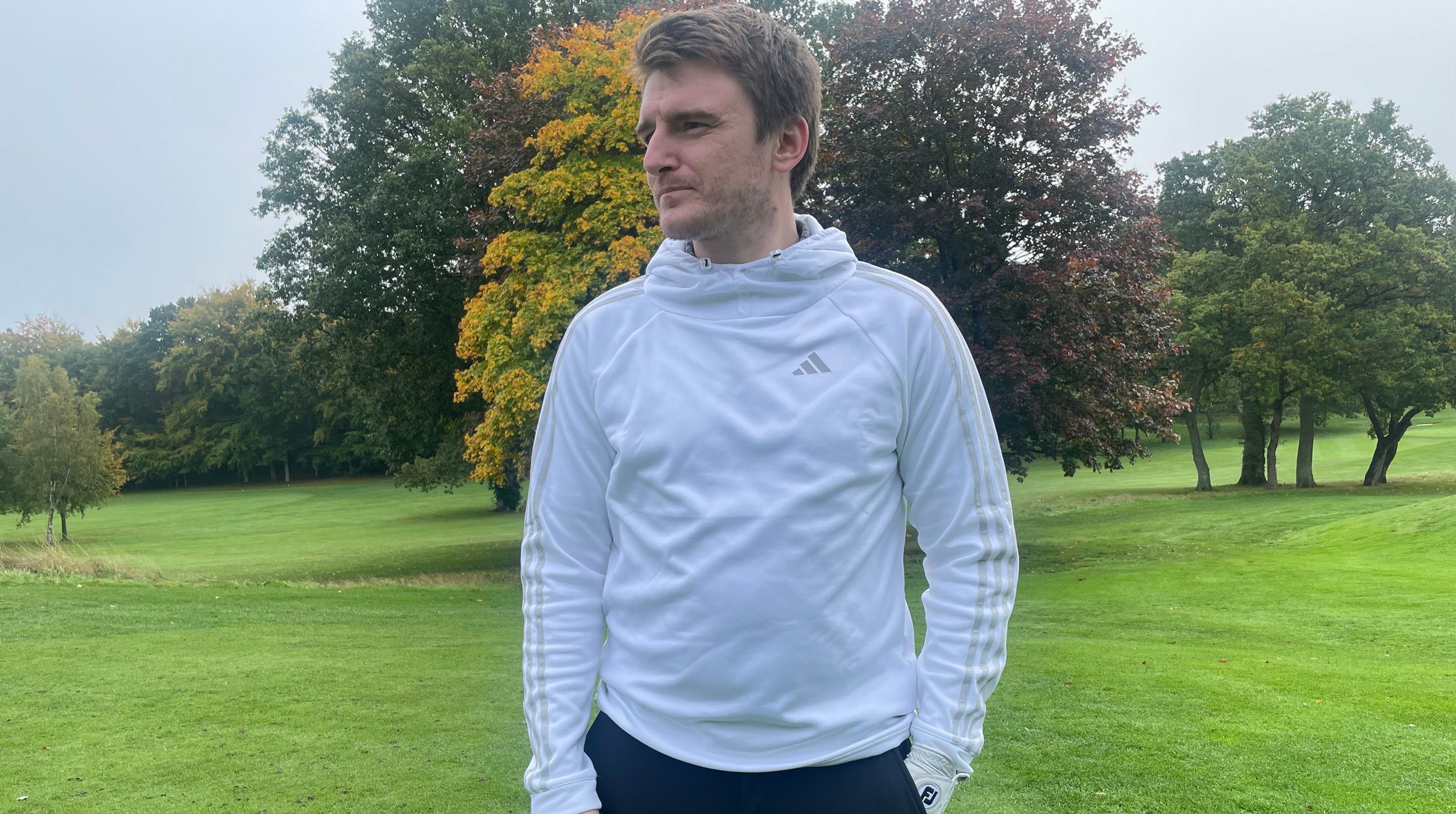 Adidas 3-Stripes Cold.Rdy Hoodie Review | Golf Monthly
