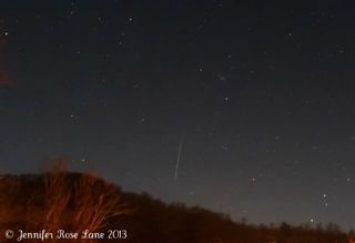 2013 Geminid Meteor Seen in West Virginia