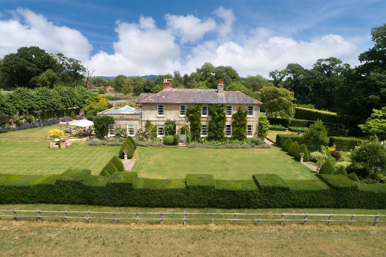 Grove House is for sale in Semley, Dorset.