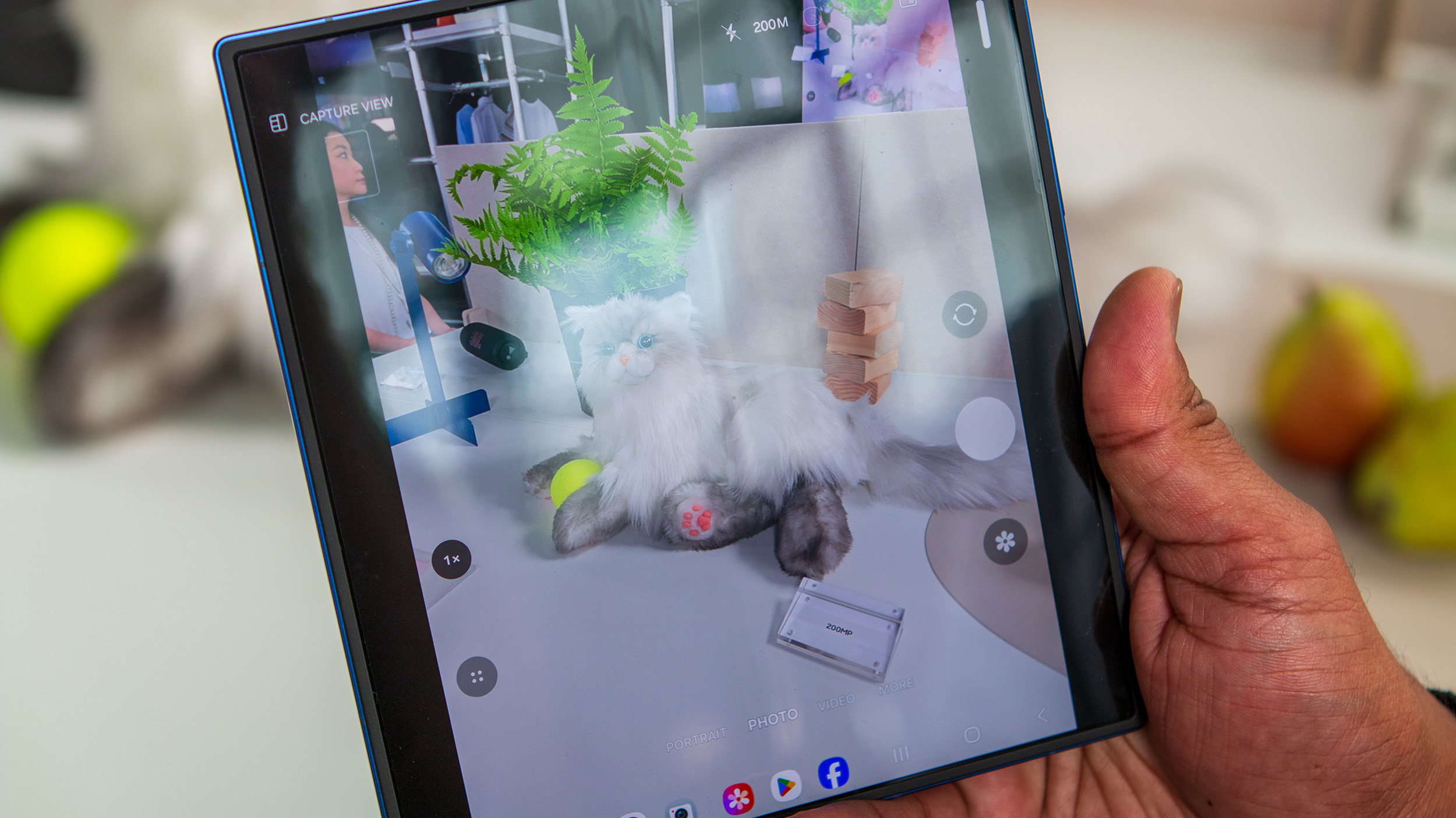 Samsung Galaxy Z Fold 7 camera hands-on