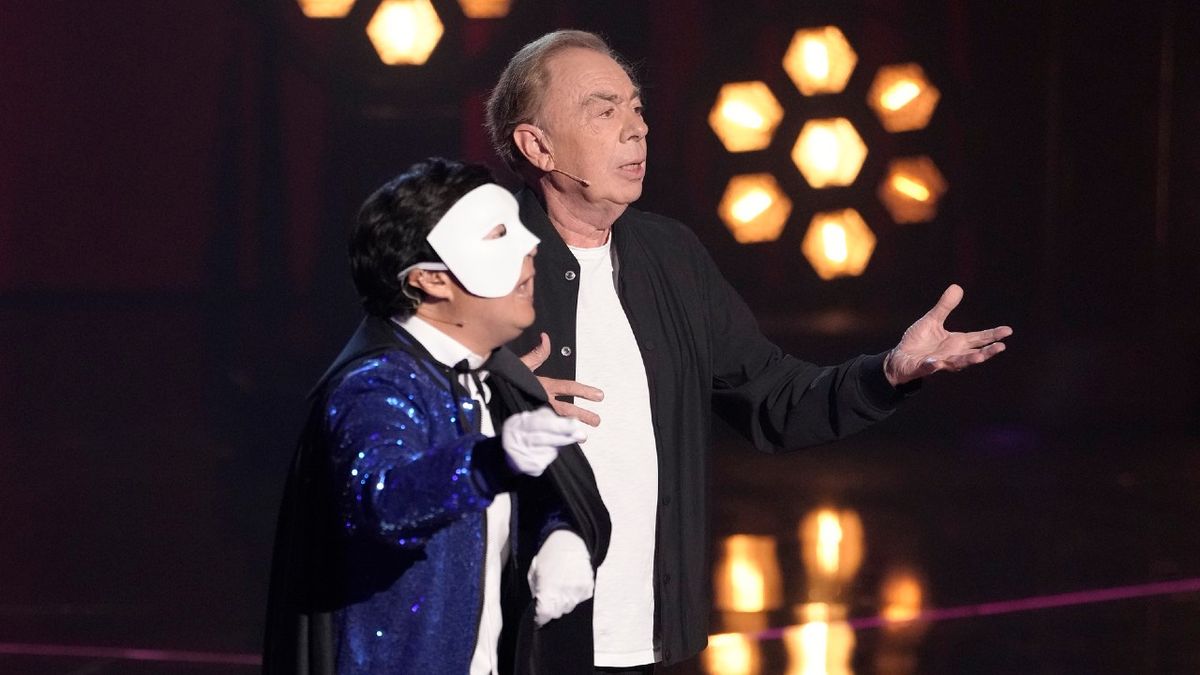 Ken Jeong and Andrew Lloyd Webber on The Masked Singer