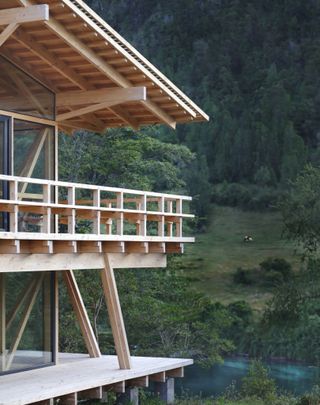 Chile's countryside Rinihue House exterior