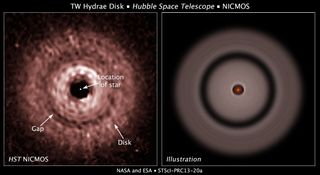 Hubble Spots Possible Distantly Orbiting Exoplanet