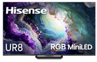 Hisense 55" UR8 RGB Mini-LED 4K TV Hisense 55" UR8 RGB Mini-LED 4K TV