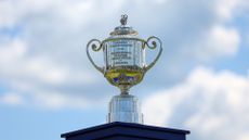 A general view of the Wanamaker Trophy - the prize for winning the PGA Championship