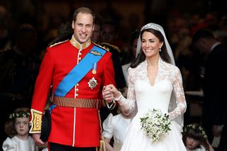 The Queen's birthday: Kate and William's wedding
