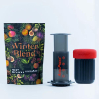 16. Aeropress go and coffee gift set: View at Perky Blenders
